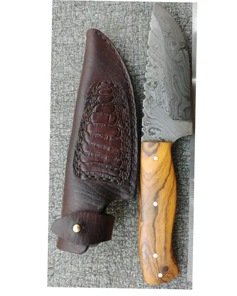 BR Hunter Small Damascus by Bert Rozenkrantz
