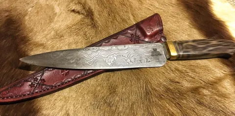 Damascus Fighter by Frik Kruger