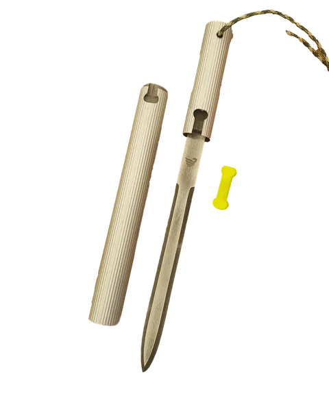 Club/Knife (for self-defence): by Johan Cornelissen
