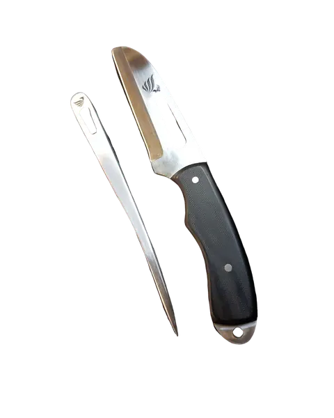 Sheep’s Foot Rigging/Boat Knife with Marlin Spike by Johan Cornelissen
