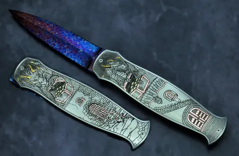 All linerlock folders by Neels Roos