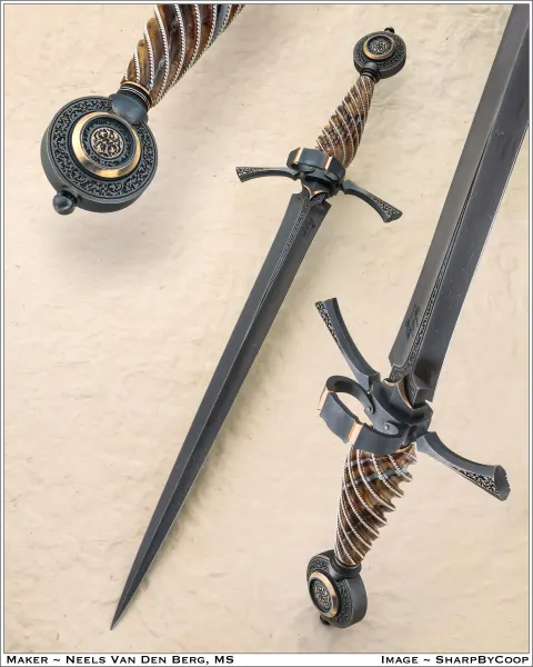Stiletto Dagger 2 by Neels van den Berg